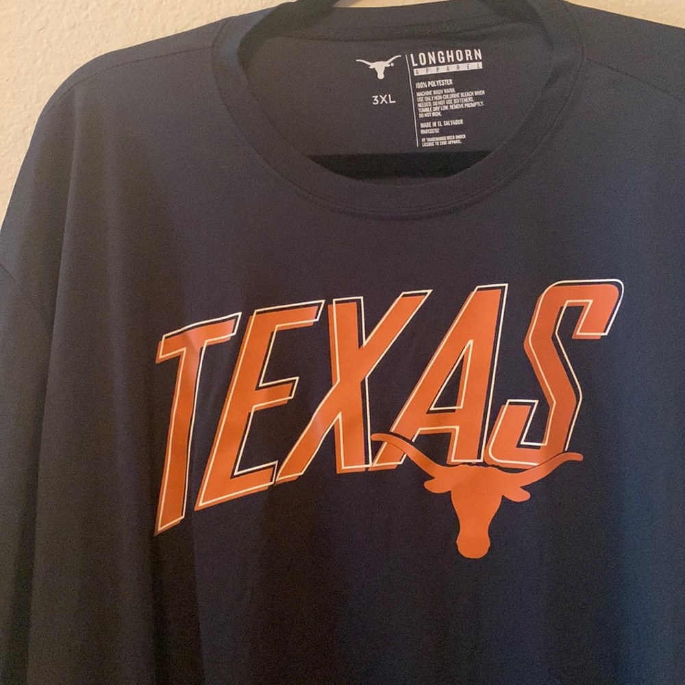 Longhorn Apparel Black TEXAS Jersey Shirt Men 3XL